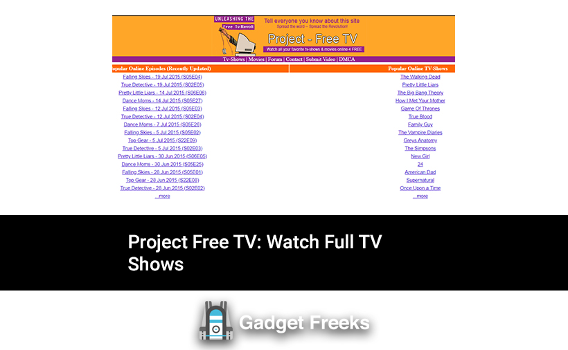 Project Free TV – 11 Best Alternatives To Watch Movies In 2022