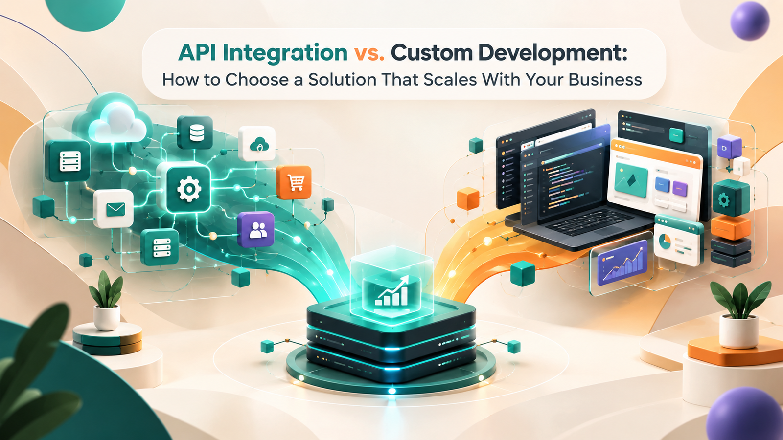 API Integration vs. Custom Development: How to Choose a Solution That Scales With Your Business